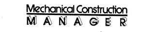 MECHANICAL CONSTRUCTION MANAGER logo