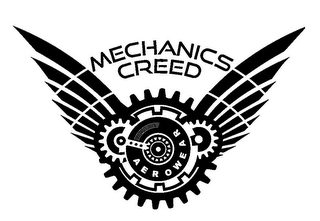 MECHANICS CREED AEROWEAR logo