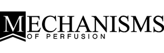 MECHANISMS OF PERFUSION logo
