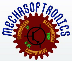 MECHASOFTRONICS IF THEN ELSE MECHANICUSELECTRONICUS COMPUTATUS logo