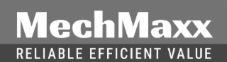 MECHMAXX RELIABLE EFFICIENT VALUE logo