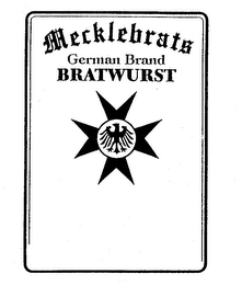 MECKLEBRATS GERMAN BRAND BRATWURST logo
