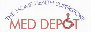 MED DEPOT THE HOME HEALTH SUPERSTORE logo