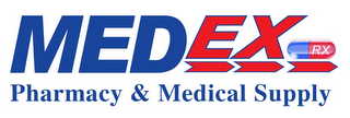 MED EX RX PHARMACY & MEDICAL SUPPLY logo