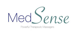 MED SENSE POWERFUL THERAPEUTIC MASSAGERS logo