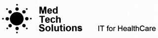 MED TECH SOLUTIONS IT FOR HEALTHCARE logo