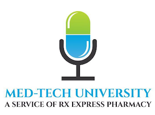MED-TECH UNIVERSITY A SERVICE OF RX EXPRESS PHARMACY logo