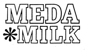 MEDA MILK logo