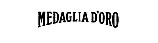 MEDAGLIA D'ORO logo