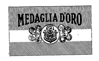 MEDAGLIA D'ORO logo