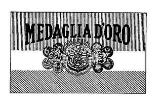 MEDAGLIA D'ORO GOLD MEDAL logo