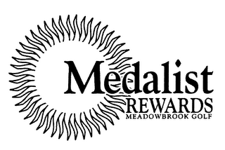 MEDALIST REWARDS MEADOWBROOK GOLF logo