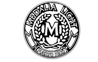 MEDALLA LIGHT PUERTO RICO logo