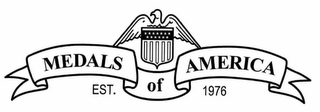 MEDALS OF AMERICA EST. 1976 logo