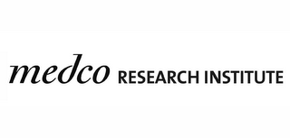 MEDCO RESEARCH INSTITUTE logo
