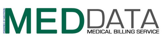 MEDDATA MEDICAL BILLING SERVICE POWERED BY MEDTRON logo