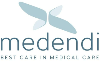 MEDENDI BEST CARE IN MEDICAL CARE logo