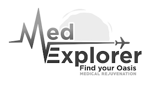 MEDEXPLORER FIND YOUR OASIS MEDICAL REJUVENATION logo