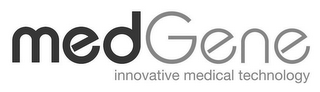 MEDGENE INNOVATIVE MEDICAL TECHNOLOGY logo
