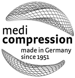 MEDI COMPRESSION MADE IN GERMANY SINCE 1951 logo