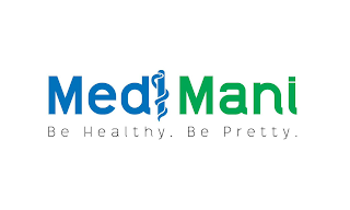 MEDI MANI BE  HEALTHY.  BE  PRETTY. logo