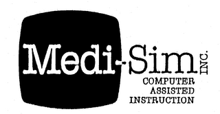 MEDI-SIM INC. COMPUTER ASSISTED INSTRUCTION logo