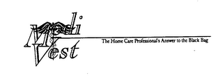 MEDI VEST THE HOME CARE PROFESSIONAL'S ANSWER TO THE BLACK BAG logo