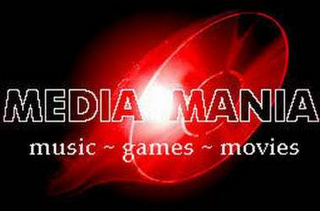 MEDIA MANIA MUSIC ~ GAMES ~ MOVIES logo