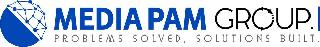 MEDIA PAM GROUP. PROBLEM SOLVED, SOLUTIONS BUILT. logo
