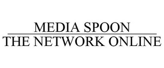 MEDIA SPOON THE NETWORK ONLINE logo