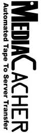 MEDIACACHER AUTOMATED TAPE TO SERVER TRANSFER logo
