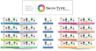 MEDICAL ADVICE ON SKINCARE SKIN TYPE SOLUTIONS DRPT DRNT DSPT DSNT DRPW DRNW DSPW DSNW ORPT ORNT OSPT OSNT ORPW ORNW OSPW OSNW logo