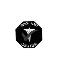 MEDICAL ALERT CHECK FIRST logo