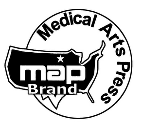 MEDICAL ARTS PRESS  MAP BRAND logo