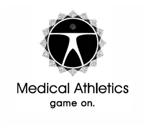 MEDICAL ATHLETICS GAME ON. logo