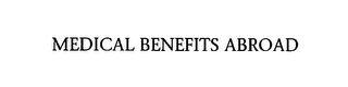 MEDICAL BENEFITS ABROAD logo