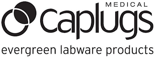 MEDICAL CAPLUGS EVERGREEN LABWARE PRODUCTS logo