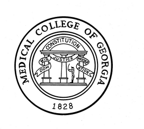 MEDICAL COLLEGE OF GEORGIA 1828 logo