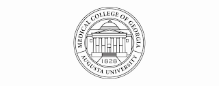 MEDICAL COLLEGE OF GEORGIA AUGUSTA UNIVERSITY 1828 logo