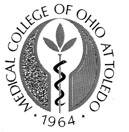 MEDICAL COLLEGE OF OHIO AT TOLEDO 1964 logo