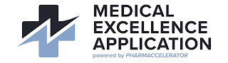 MEDICAL EXCELLENCE APPLICATION POWERED BY PHARMACCELERATOR logo