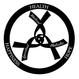 MEDICAL HOLISTIC SPIRITUAL HEALTH HOPE HAPPINESS logo
