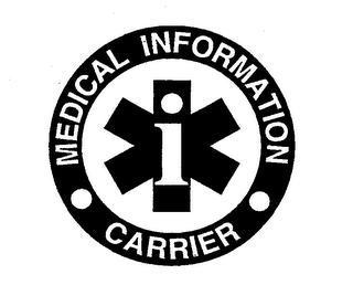 MEDICAL INFORMATION CARRIER I