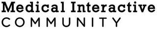 MEDICAL INTERACTIVE COMMUNITY logo