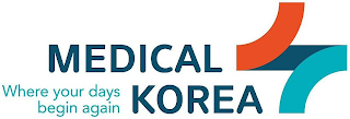 MEDICAL KOREA WHERE YOUR DAYS BEGIN AGAIN logo