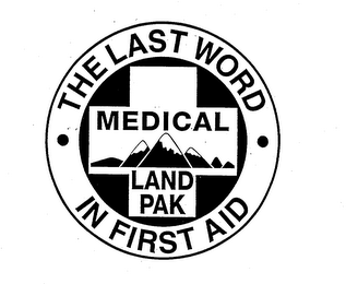 MEDICAL LAND PAK THE LAST WORD IN FIRSTAID logo