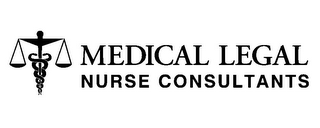MEDICAL LEGAL NURSE CONSULTANTS logo