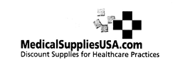 MEDICAL SUPPLIESUSA.COM DISCOUNT SUPPLIES FOR HEALTHCARE PRACTICES logo
