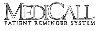 MEDICALL PATIENT REMINDER SYSTEM logo