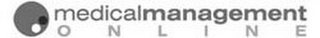 MEDICALMANAGEMENT O N L I N E logo